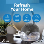 Water-Based Air Purifier withEssential Oil Diffuser, LEDNight Light, Air Cleaner forHome, Smoke, Pets & OdorControl - Image 9